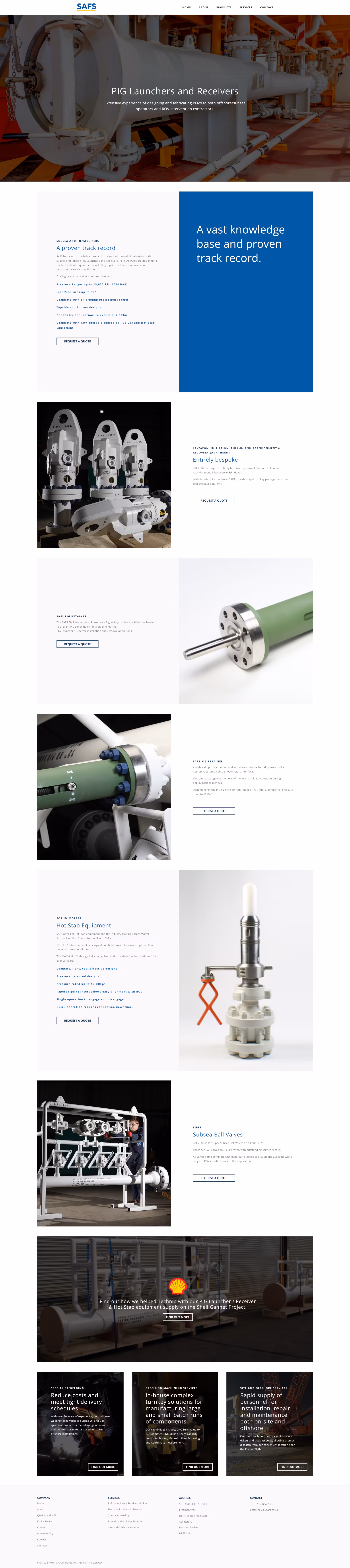 SAFS website screenshot 5